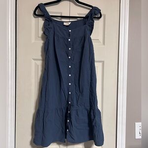 Universal Thread Midi Dress with Button Detail